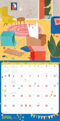 Calendar 2021 - Crazy Cat Lady - Mini 