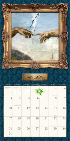 Calendar 2021 - High Art Wall Calendar