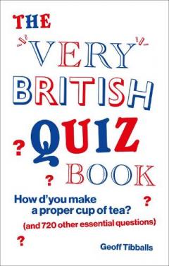 Coperta cărții Very British Quiz Book