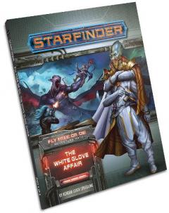 Coperta cărții Starfinder Adventure Path: The White Glove Affair (Fly Free or Die 4 of 6)
