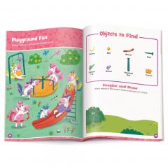 Unicorn Puffy Sticker Playscenes