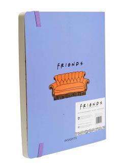 Friends: Yellow Frame Softcover Notebook