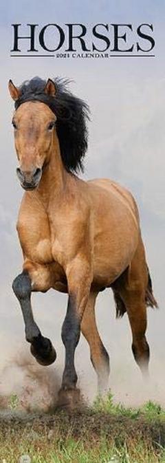 Calendar 2021 - Horses - Slim 
