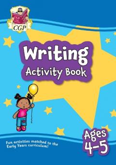 New Writing Home Learning Activity Book for Ages 4-5