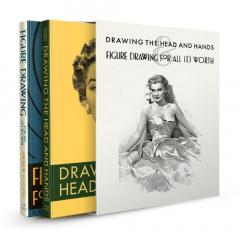 Coperta cărții Drawing the Head and Hands & Figure Drawing (Box Set)