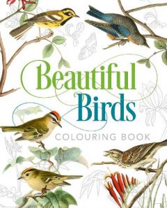 Coperta cărții Beautiful Birds Colouring Book