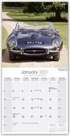Calendar 2021 - Classic Sports Cars  