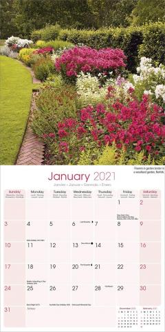 Calendar 2021 - English Gardens 
