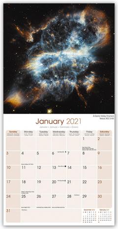 Calendar 2021 - Spaced Out 