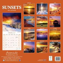 Calendar 2021 - Sunsets 