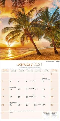 Calendar 2021 - Tropical Islands 