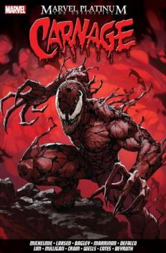 Coperta cărții Marvel Platinum: The Definitive Carnage
