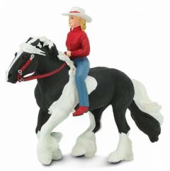 Figurina - Gypsy Vanner and Audrey junior