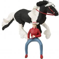 Figurina - Gypsy Vanner and Audrey junior