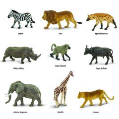 Tub cu figurine - Animale din Africa
