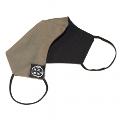 Masca textila din bumbac - Kaki