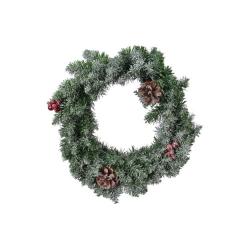 Coronita artificiala - Frosted Sherwood Wreath 60 cm