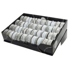 Panglica decorativa - Silver-Grey Christmas Decor - mai multe modele - pret pe bucata