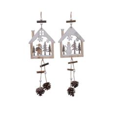 Decoratiune - Plywood House Xmas - mai multe modele