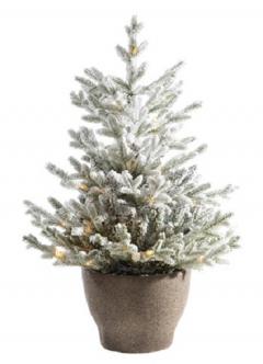 Brad artificial - Snowy Norway pot Tree, 120 cm