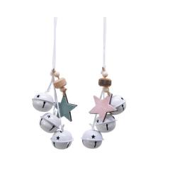 Decoratiune - Iron Bell Bundle with Star - mai multe culori