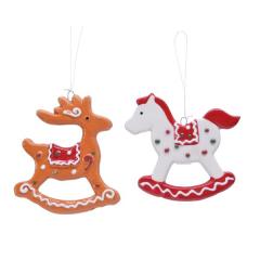 Decoratiune - Doll Cookie Deer, Horse - mai multe modele