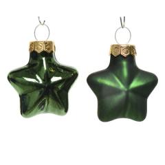 Set 12 globuri - Mini Stars Shiny-Matt