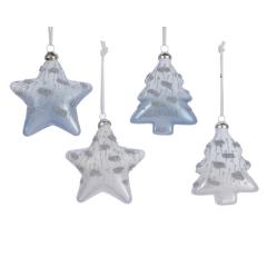 Ornament brad - Stars and Trees with Hanger - mai multe modele