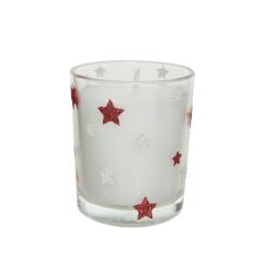 Lumanare - Wax in Glass with Stars