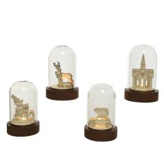 Decoratiune - LED Wood Scene in Glass - mai multe modele
