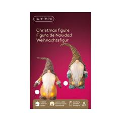 Figurina decorativa - LED Standing Santa - Warm White - mai multe modele