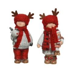 Figurina decorativa - Terracotta Child Red - mai multe modele