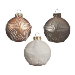 Set 3 globuri - Magic Star - mai multe culori - pret pe set