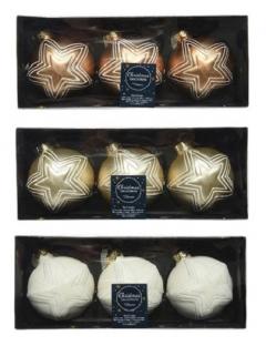 Set 3 globuri - Magic Star - mai multe culori - pret pe set