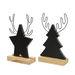 Decoratiune - NameCard Holder, Black Pieces - mai multe modele