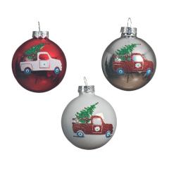 Glob - Car with Christmas Tree - mai multe culori