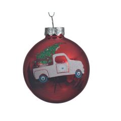 Glob - Car with Christmas Tree - mai multe culori