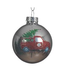 Glob - Car with Christmas Tree - mai multe culori