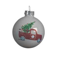Glob - Car with Christmas Tree - mai multe culori