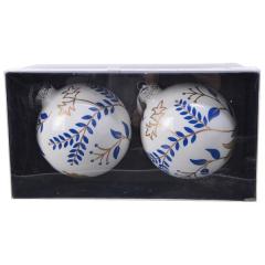 Set 2 globuri - Porcelain Look