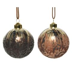 Set 3 globuri - Antique finish - doua culori - pret pe set