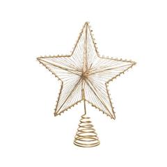 Varf de brad - Iron Treetopper Star - Gold