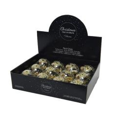 Glob - Glitter Deco - Gold Star and Fir Tree - doua modele - pret pe bucata