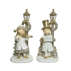 Decoratiune - White-Gold Children - Orgal, Violin - mai multe modele