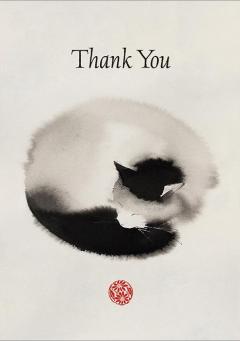 Felicitare - Thank You Cat