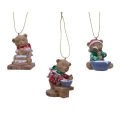 Decoratiune - Cook Bear with Hanger - mai multe modele