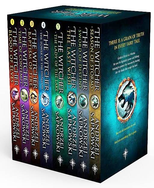 Mail compromise dinosaur The Witcher Boxed Set - 8 Volumes - Andrzej Sapkowski