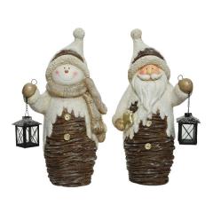 Figurina decorativa - Brown-Cool White - doua modele - pret pe bucata