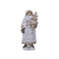 Figurina decorativa - Santa with Fur Jacket