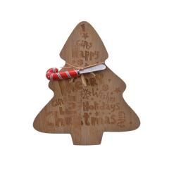 Platou branzeturi - Xmas Bamboo